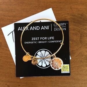 Alex and Ani | Zest For Life lemon bracelet